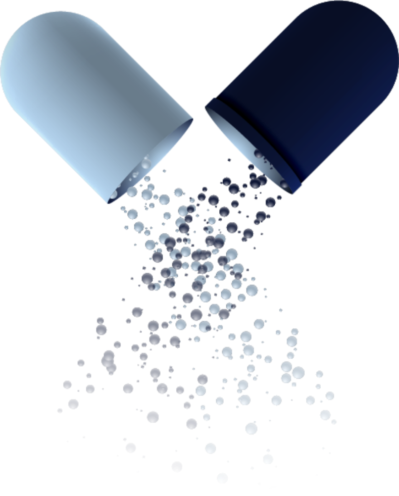Pill decoration